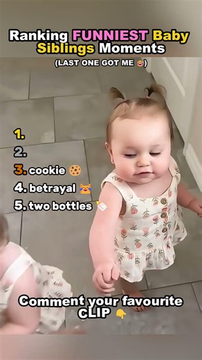 Ranking FUNNIEST Baby Siblings Moments 👶👶😂