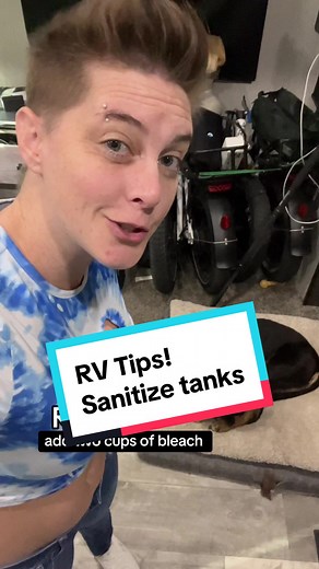 Replying to @Rick Cheney2546 sanitize your RV tanks with 3 ingredients: 2 cups of water, 5 gallons of water, a bucket, and a lot more water #rvtips #sanitize #rvmaintenancetips #rvtiktok #camperhacks