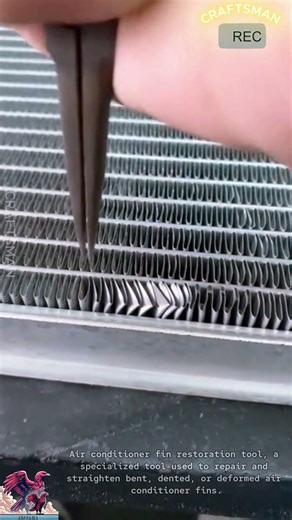 Restore AC Cooling Fins Like a Pro Fast #video #vairalvideo #technology