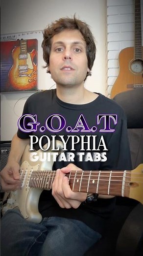 G.O.A.T. - Polyphia - Guitar Tabs #guitar #tabs #timhenson #polyphia