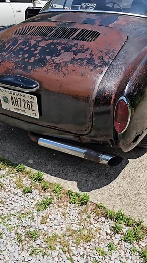 There's nothing like some rust and smoke! #christmastree #christmas #fyp #cars #trending #oldcar #oldcars #reel #fypシ #explorepage #vw #60s.#70s #vintagecars #fypage | Reherman Rockabilly Restoration LLC