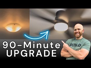 How to Install a Ceiling Fan #DIY #diyproject