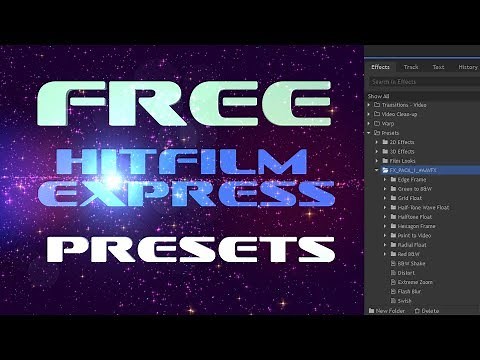 FX PACK » *FREE* PRESETS + *Download Link* | HITFILM EXPRESS