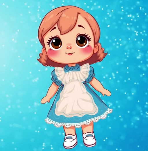 Muñeca Vestida de Azul - Canción Infantil Moderna