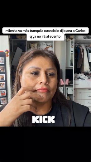 Milenka y su decisión sobre el evento