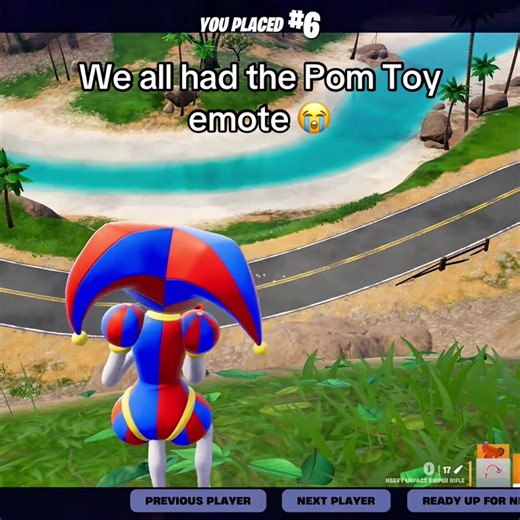 We have the Pom Toy emote 😭 #fortnite #fyp #viral #meme #agent_kulu | pomni toy