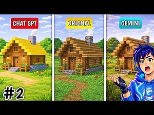 ChatGPT vs Gemini: Who Built a Better Minecraft? 😱