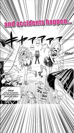 This Monster Girl High School is actually dangerous! 🏫😈 #manga #cute