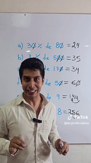 Porcentajes en menos de 30 segundos: método rápido con multiplicación