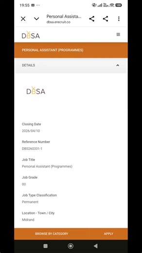 Personal Assistant Position Application Link:https://dbsa.erecruit.co/candidateapp/Jobs/View/DBS260331-1?source=LinkedInLimitedListings #jobs #jobalert #jobseeker #resumeservice #ats