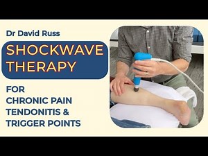 How Does Shockwave Therapy Work? Quick Demo with Myofascial Expert. Dr. Russ