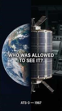 THE BLUE PLANET: The Image That Changed How We Saw Earth 🌍📡 #truestory #history