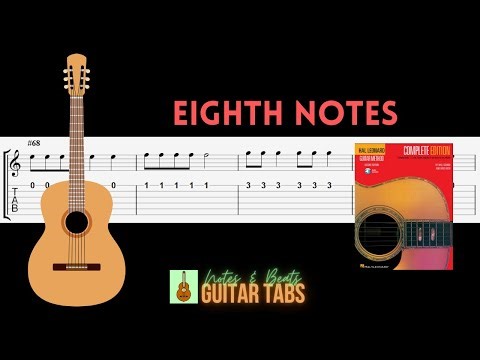 (48 of 70) Hal Leonard Book 1- Eighth Notes GUITAR TAB