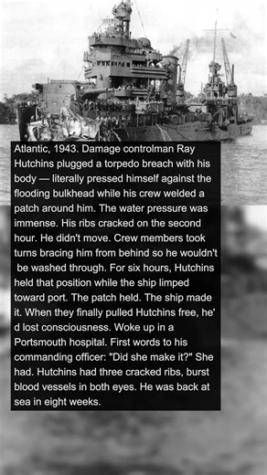 1 Sailor Kept a Sinking Ship Afloat for 6 Hours With His Bare Hands | Military History Talks