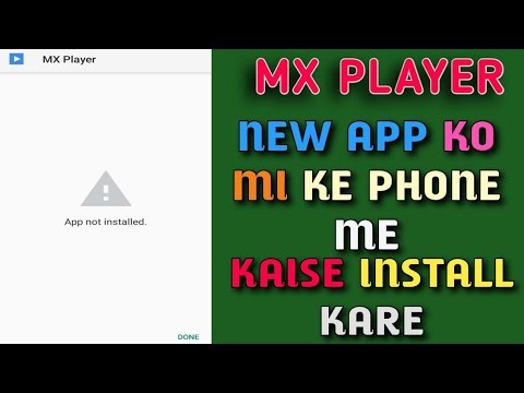 MX Player App Not Installed Problem Solve