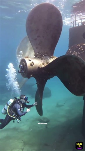 “What Happens When a Ship Propeller Breaks? 😱 Massive Repair Process Explained!”