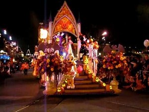 Mickey's Costume Party Cavalcade, Mickey's Halloween Party Disneyland 10/1/10