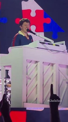 Charlie Puth performing Changes at the Veterans Memorial Coliseum in Portland / May 7 2026