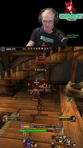 Hardcore Classic - Warrior Quest #WorldOfWarcraft #Classic #Hardcore | #espercatstudios on #Twitch
