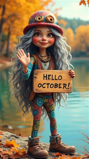 Hello October! | Hippie Images