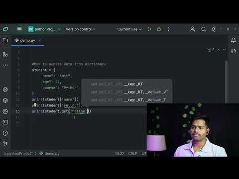 How to Safely Access Data from a Python Dictionary? | [] vs get() Explained