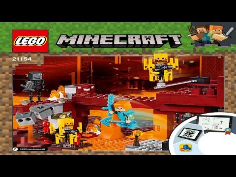 LEGO Instructions - Minecraft - 21154 - The Blaze Bridge