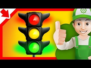 Cartoon about cars. Traffic Light - Little Smart Kids