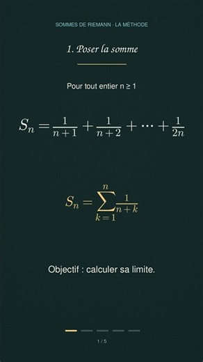 Cette somme tend vers ln 2 : la méthode de Riemann en 58 secondes