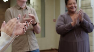 Free stock video - Hands clapping