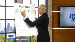 Have you taken up the new word game Wordle this year? 🟩🟨🟨🟨🟩 We put The Jeremy Vine and guests to the challenge live on air... Can you work it out before they do? Let us know how you get on with our Wordle ?/6. | Jeremy Vine On 5