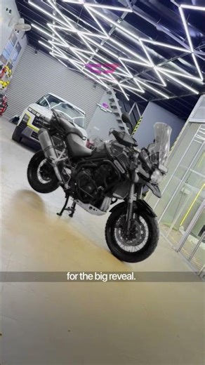 Triumph Tiger 1200 Iconic Color, R15 PPF & Celerio Interior Upgrade | Studio Day