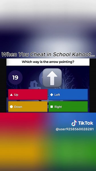 When You Cheat in School Kahoot