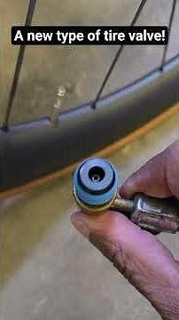 New click on and click off tire valve #cyclingtech