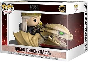 Funko POP! Rides Deluxe: House of The Dragon - Princess Rhaenyra with Syrax - Collectable Vinyl Figure - Gift Idea - Official Merchandise - for Kids & Adults - TV Fans - Model Figure for Collectors