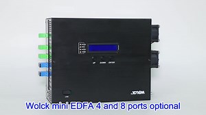FTTH CATV Fiber Optical Amplifier 1550nm 16db-23dbm WDM 4 Port 8 Puertos MINI EDFA