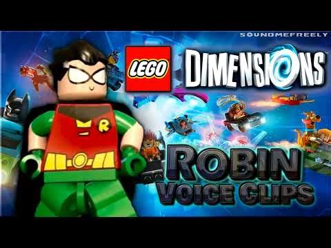 All Robin (Teen Titans GO!) Voice Clips • Lego Dimensions • (Scott Menville) All Voice Lines