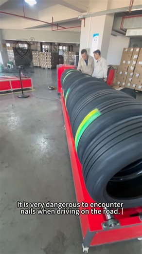 胡 | Professional anti-puncture tire processing machine, one-stop production of puncture-resistant explosion-proof tires, the process is simple... | Instagram
