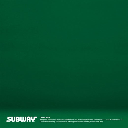 Come delicioso con Sub del Día por $75 ó hazlo Combo por $109. | SUBWAY México