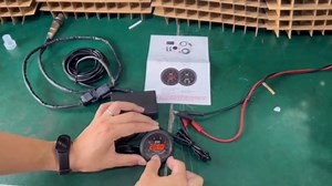 Universal Digital Wideband Air/Fuel Ratio AFR Gauge Kit - 2"(52mm) with LSU4.9 Sensor Installed After The Three-Way and Controller Box-Wideband UEGO AFR O2 Oxygen Sensor Controller Gauge