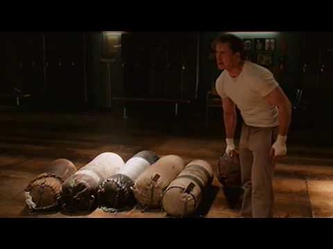 Captain America extended punching bag scene in The Avengers