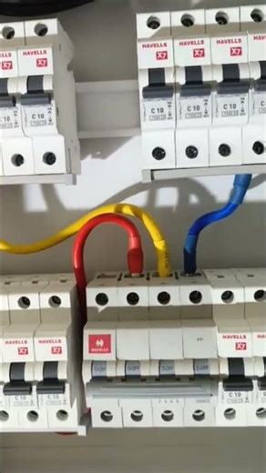 3 phase db connection/ tpn db installation connection db installation #electrical #viralvideo #