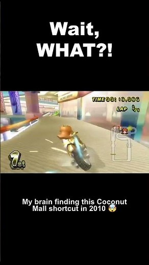 POV: Discovering the *secret* Coconut Mall shortcut in 2010 🤩