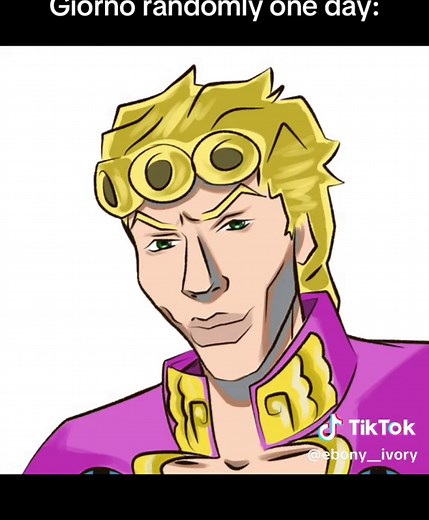 Giorno Giovanna Meme Compilation