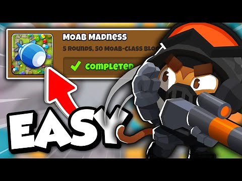 How To Beat MOAB MADNESS - Fast And Easy (Bloons TD 6)