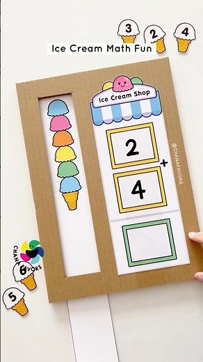 Kids Activity 🧩 | 5 Math Fun Hacks - Easy Addition Games 🧮✨ #printables #chanafavors #funlearning