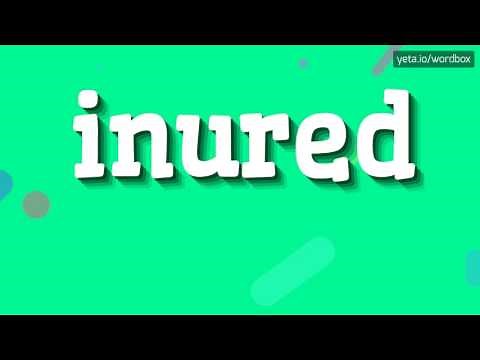 INURED - HOW TO PRONOUNCE IT!?