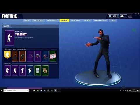 The Robot- Fortnite Emote