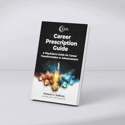 Feeling stuck in your career? You’re not alone — but you don’t have to navigate your next step alone either. In Career Prescription Guide: A Physician’s Guide for Career Transformation or Advancement, Pamela Sullivan, MD, MBA, CPE, FACP, FCUCM, PT shares a proven framework to help physicians take control of their career paths — with clarity, confidence, and purpose. ✅ Objective Decision-Making ✅ Values-Driven Career Planning ✅ Comprehensive Transition Strategy ✅ Burnout Prevention Stop settling 