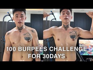 1/30 100 BURPEES CHALLENGE FOR 30 Days