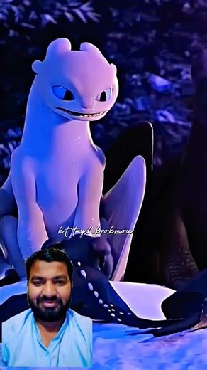 #howtotrainyourdragon #toothless #greenscreen #lightfury #shorts #trending #viral #green #foryou